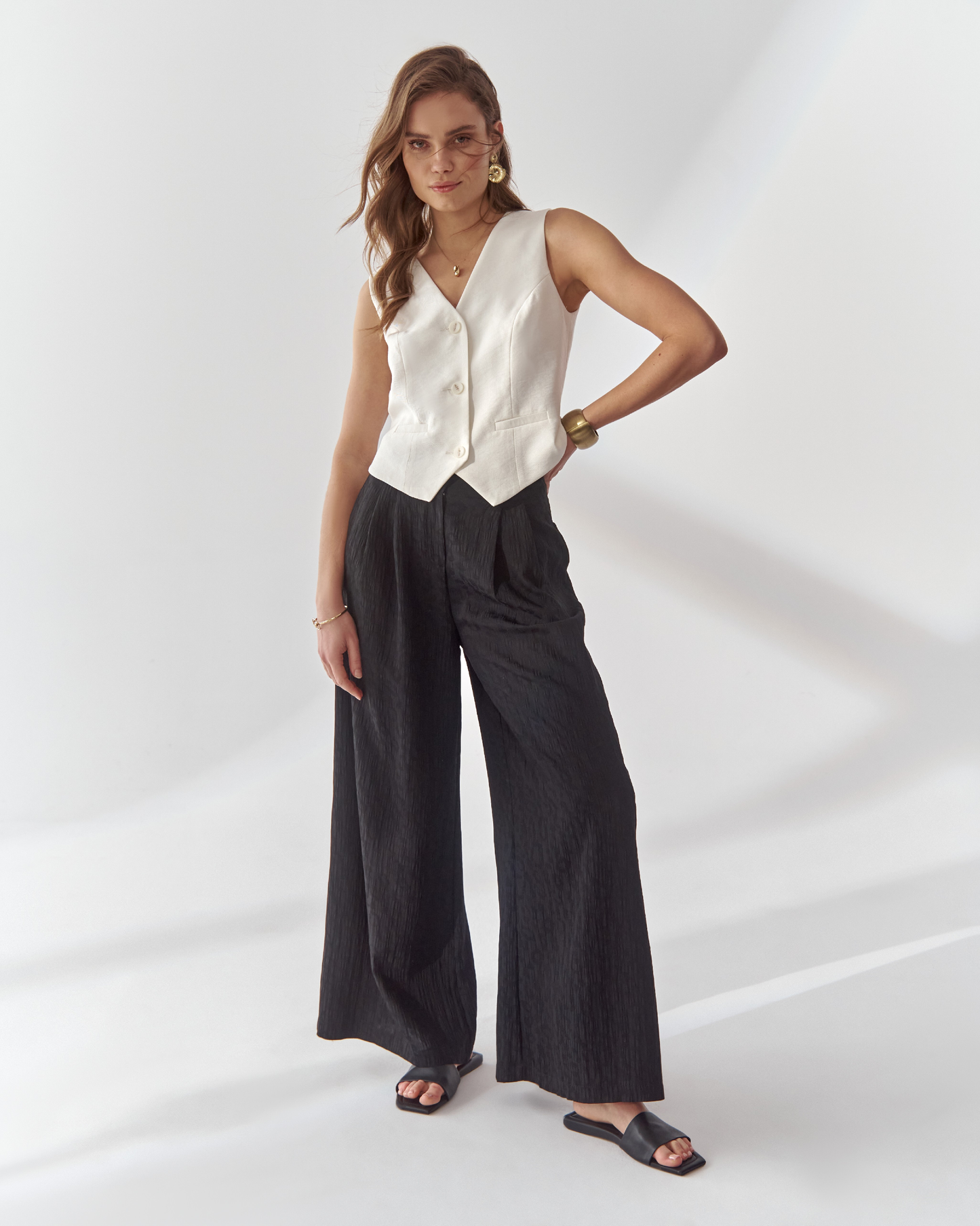 Franti trousers Black