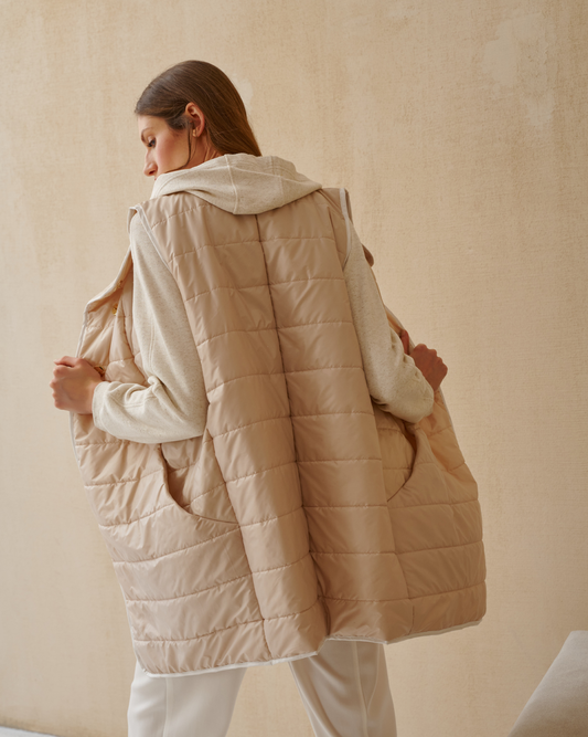Vida Beige vest