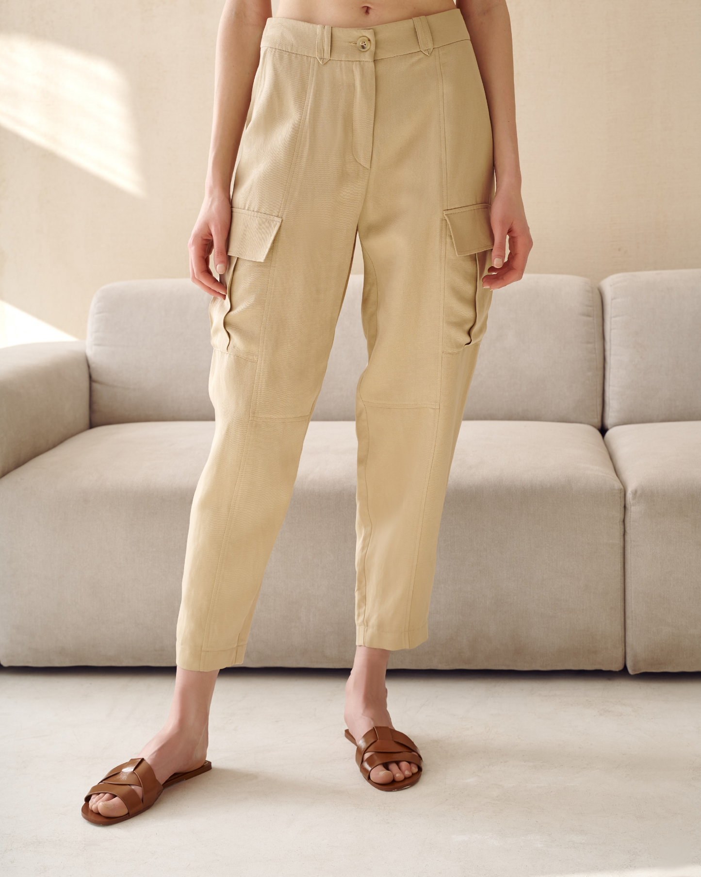 Kaito Pants Beige