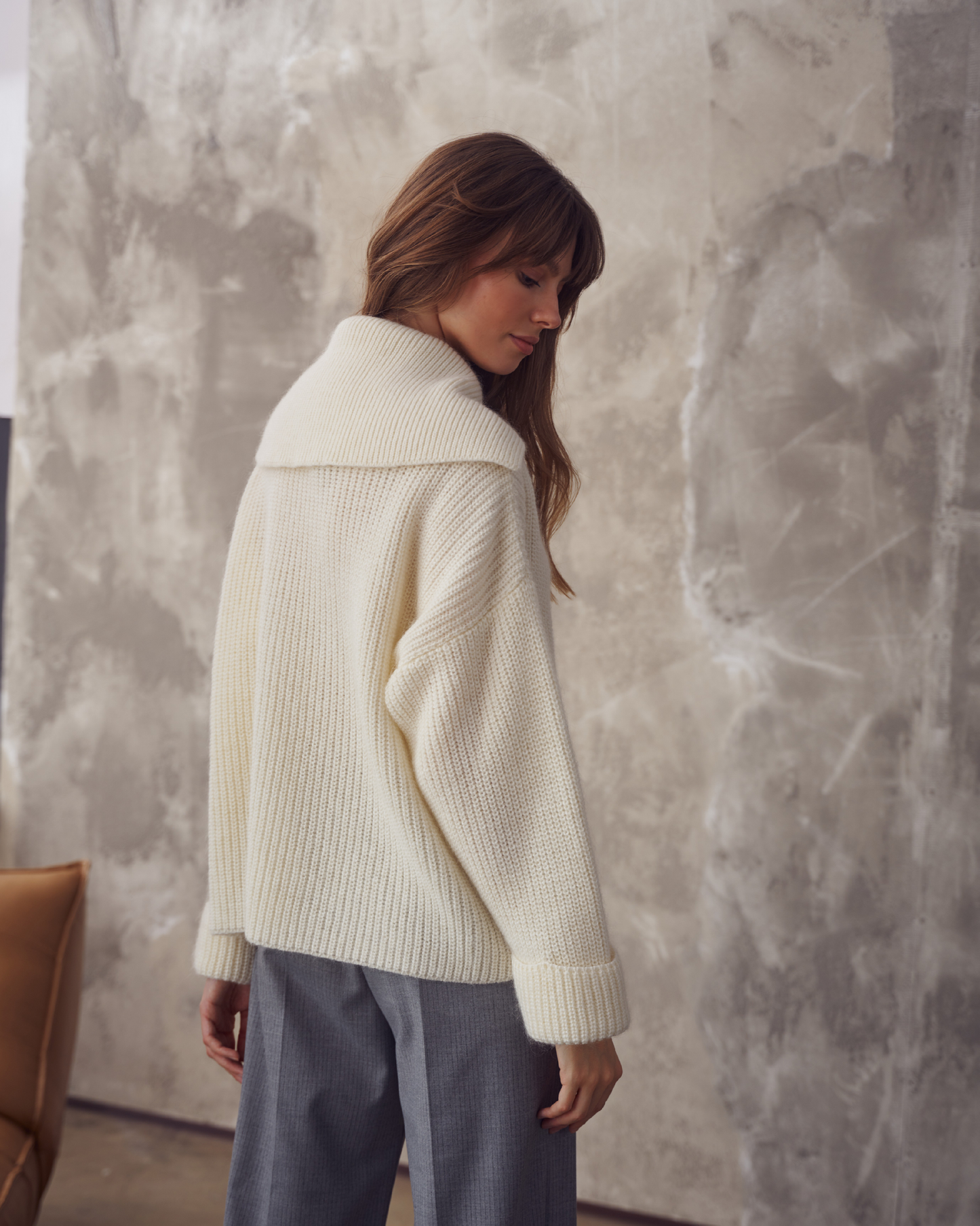 Sweter Morion Ecru