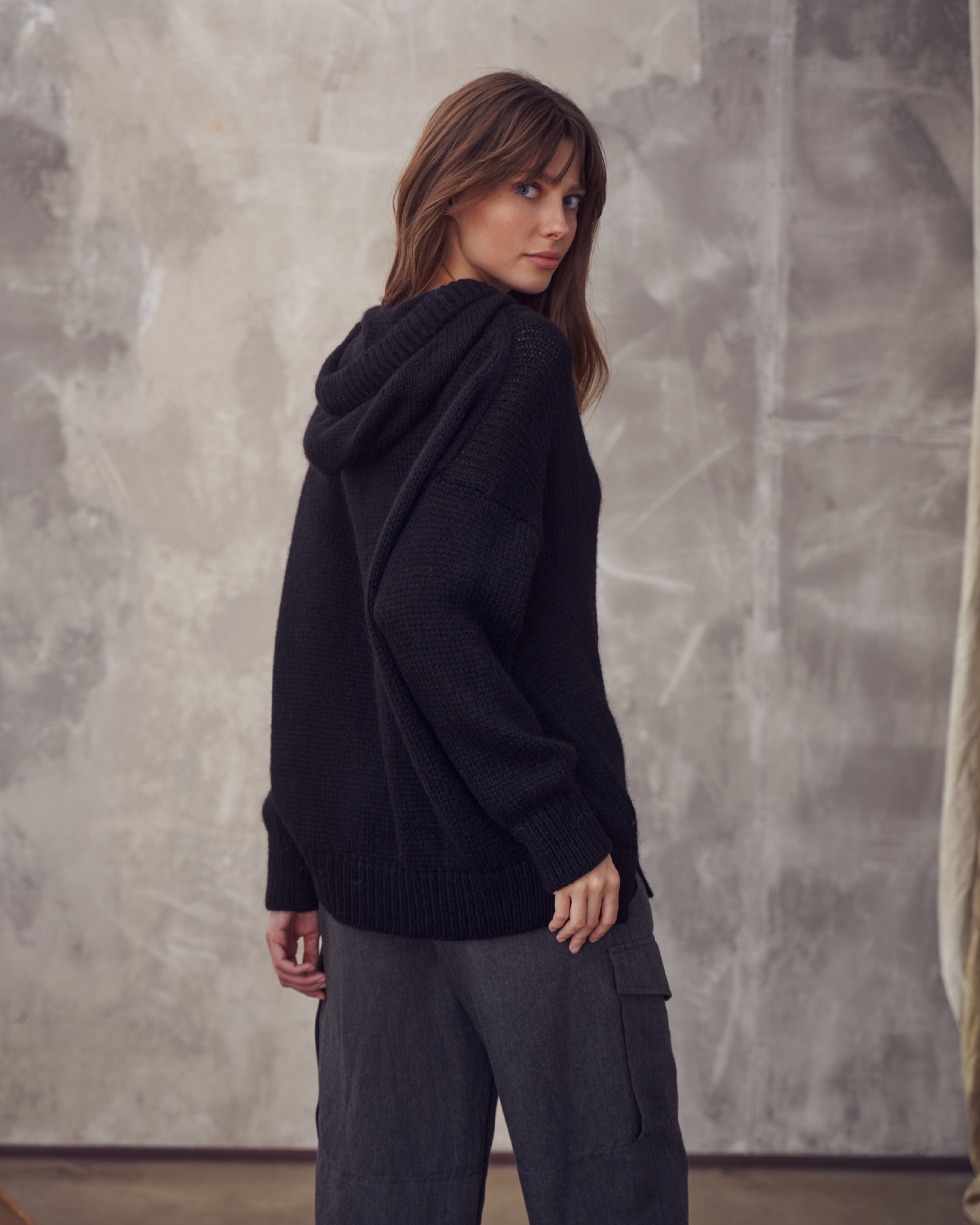 Sweter Jasper Czarny