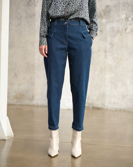 Spodnie Ilo Jeans Granat