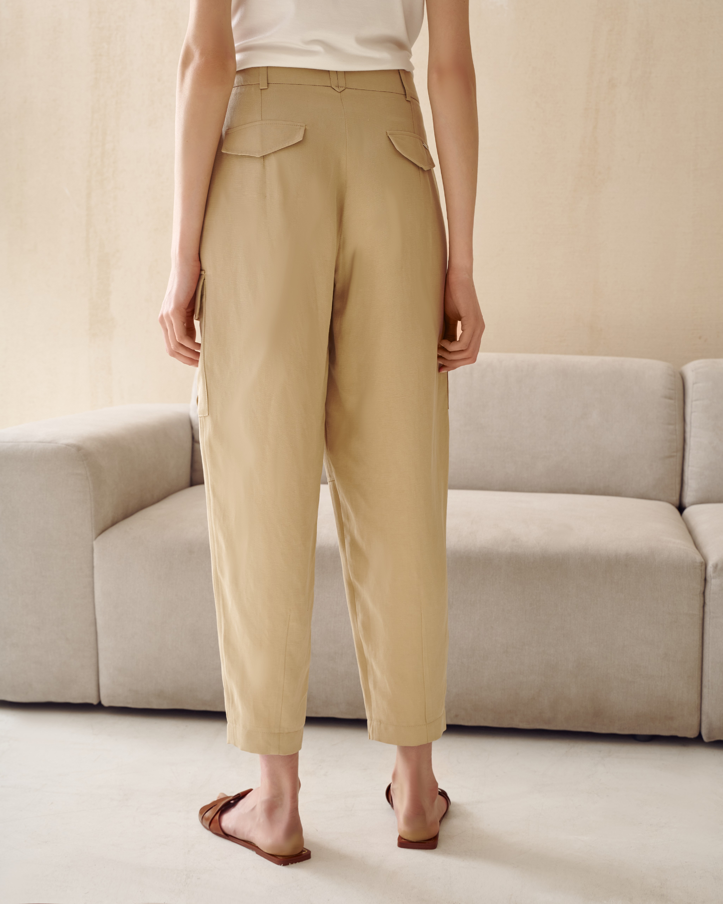 Kaito Pants Beige