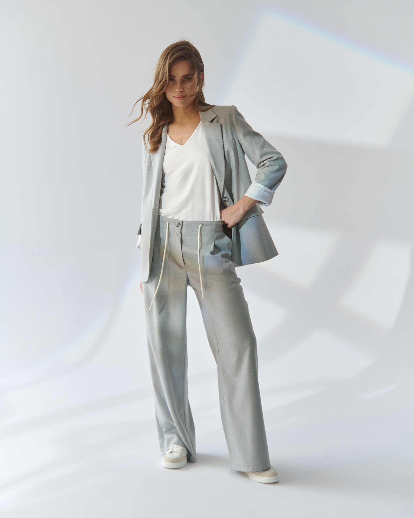 Platino Gray trousers