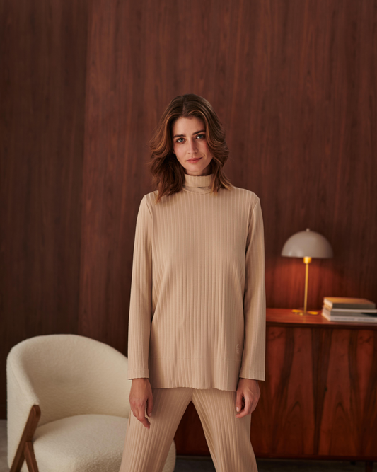 Turtleneck Linus Beige