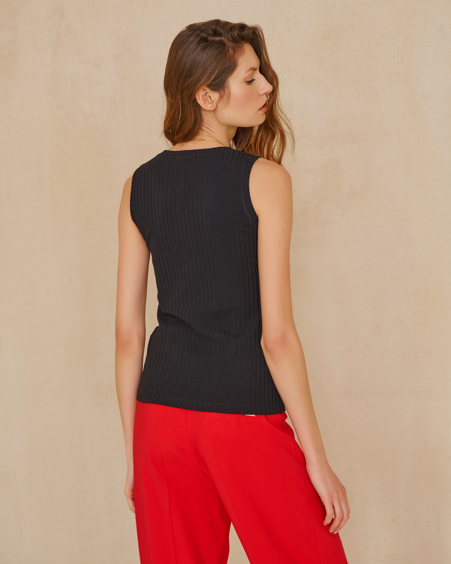 Top Claris Czarny