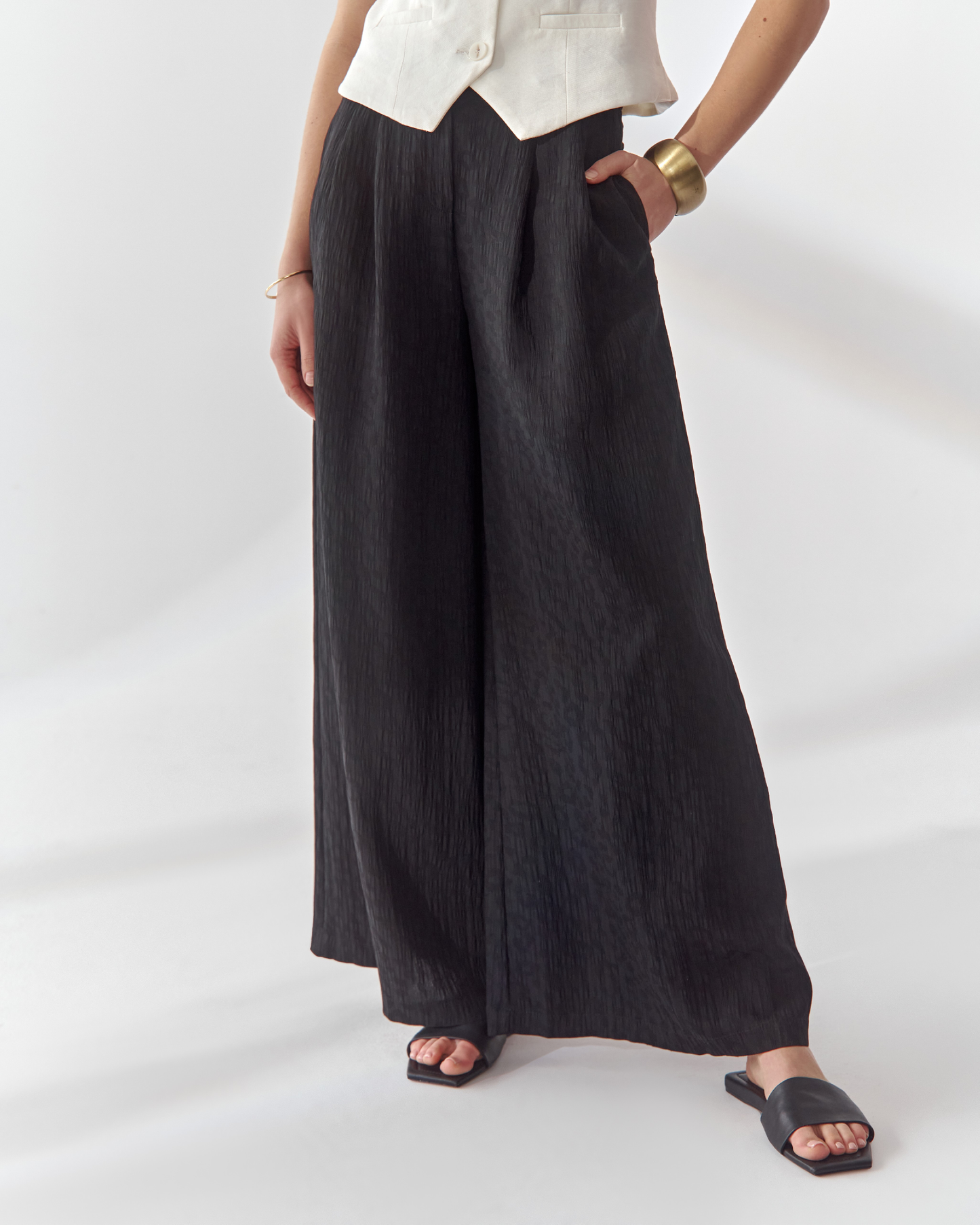 Franti trousers Black