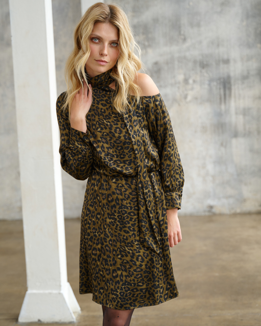 Jenner Leopard Dress