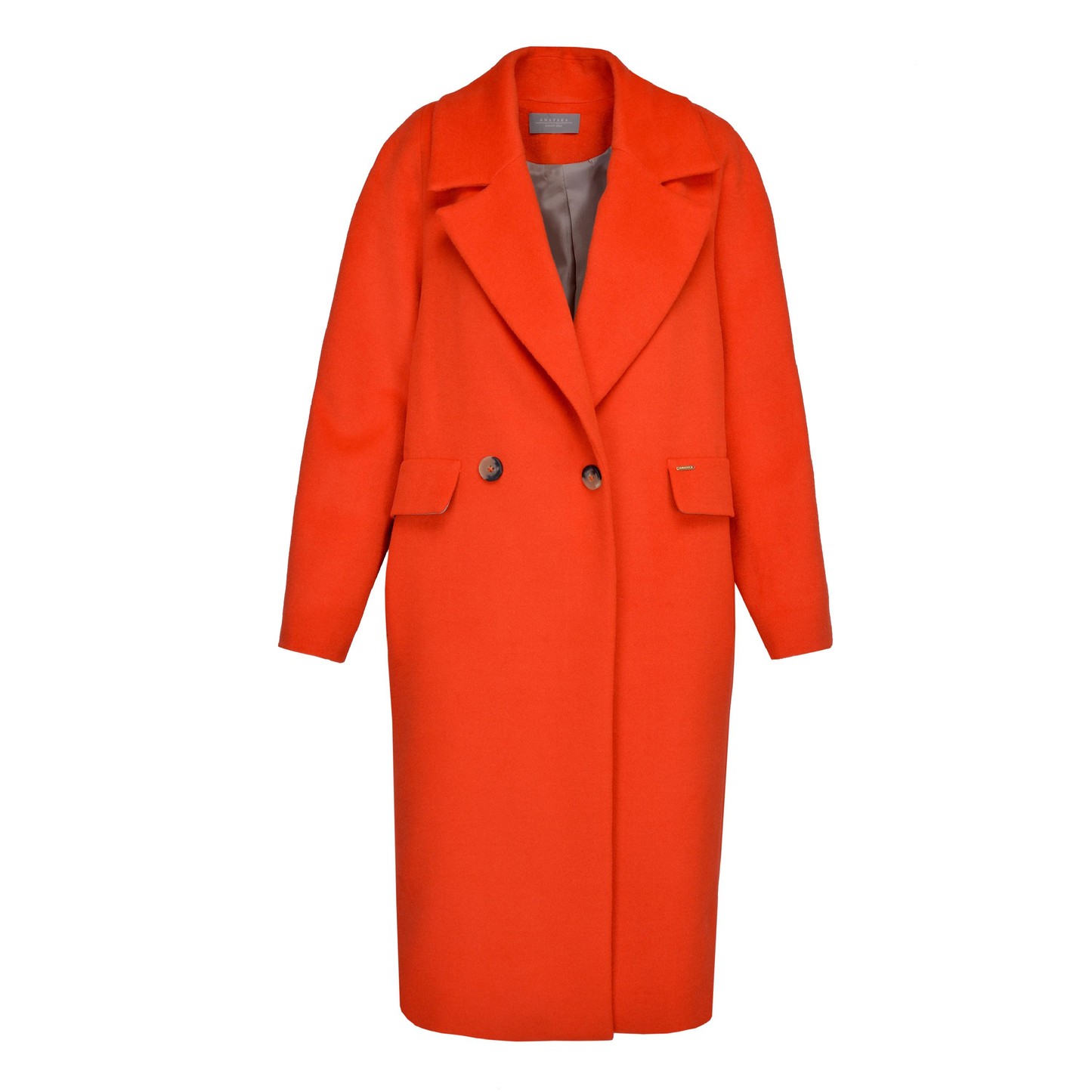 Scarlett Orange Coat