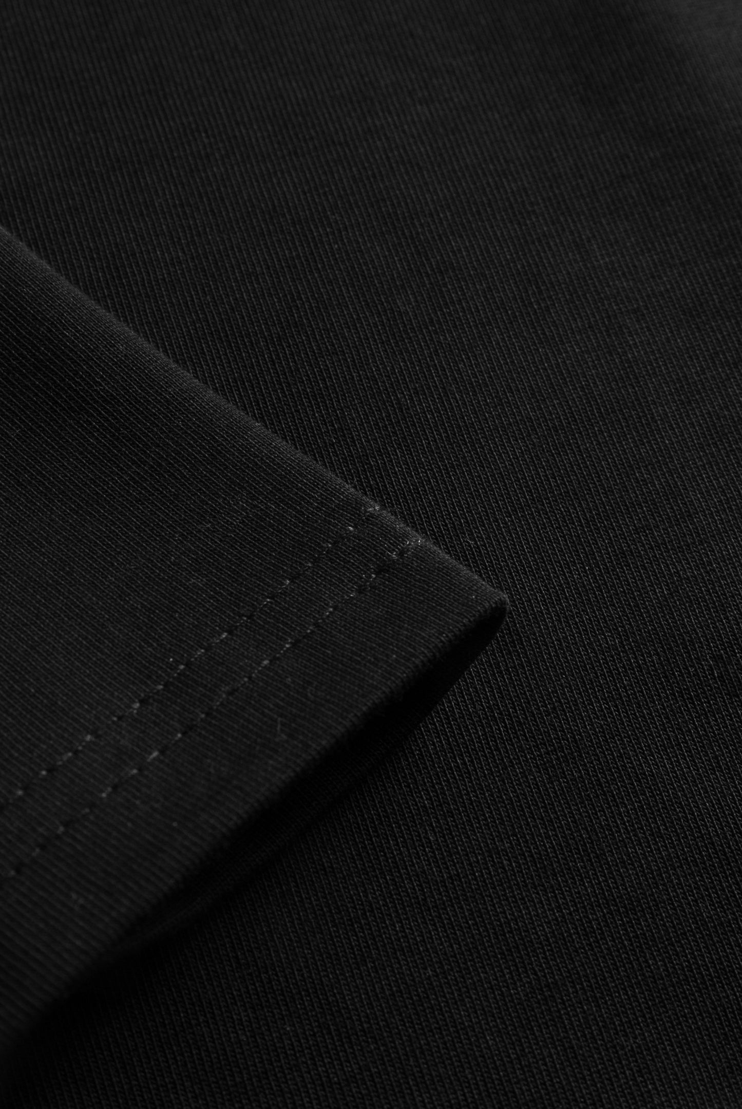T-shirt bawełniany Hamar czarny