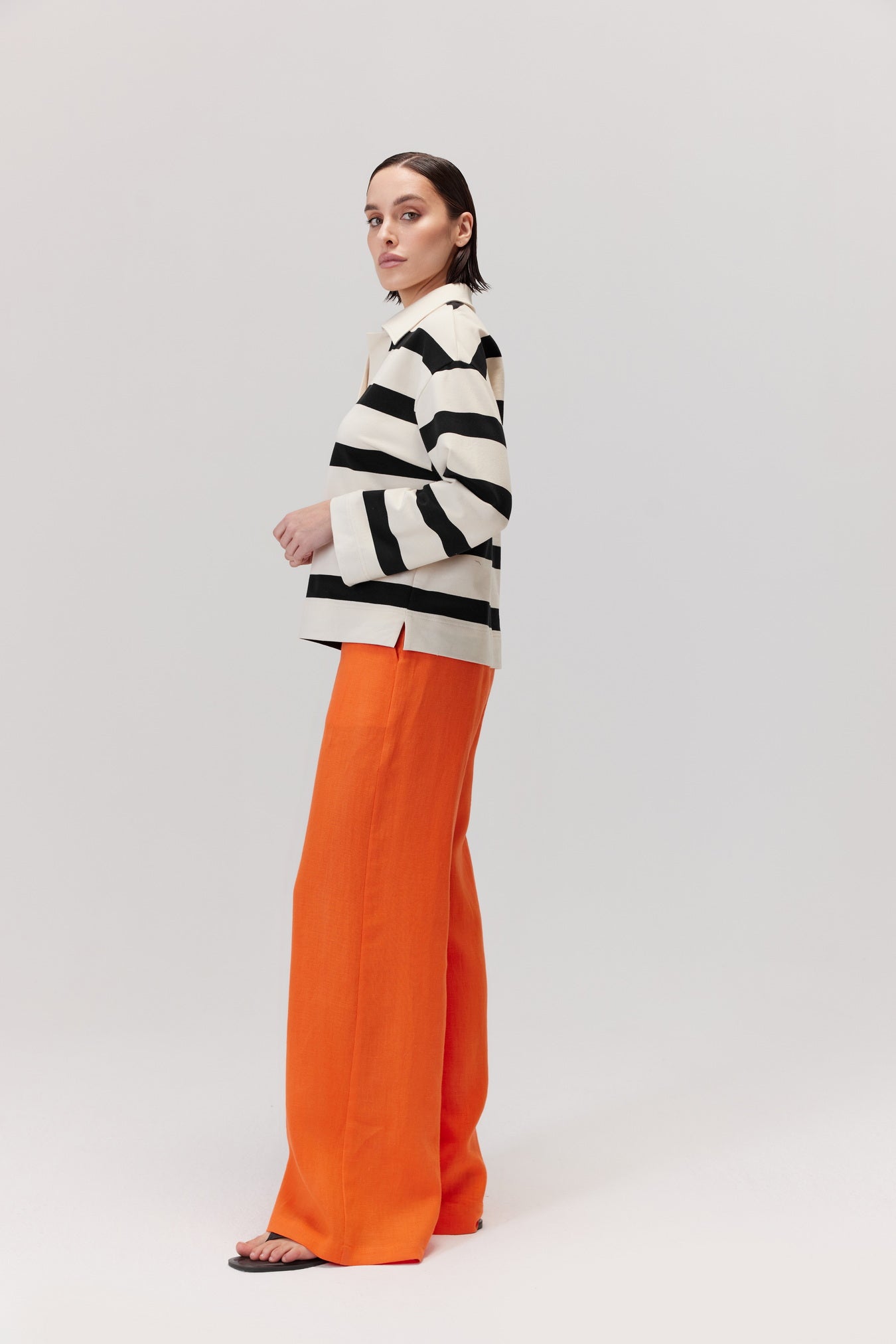 Bawełniana bluza Amal w paski