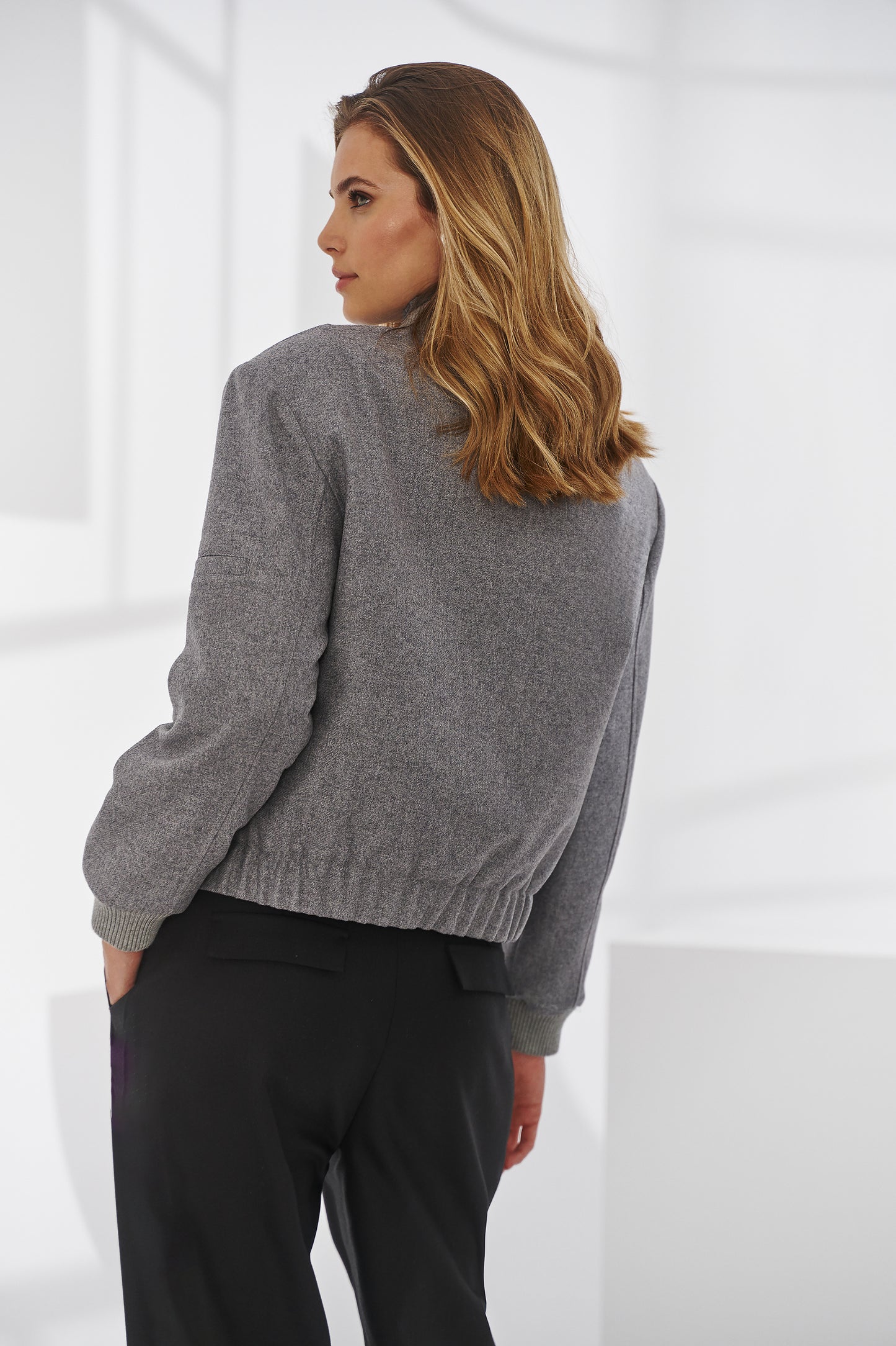 Bomber Marengo, 70% laine