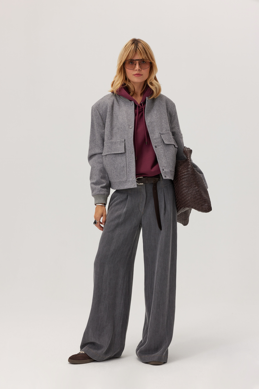 Bomber Marengo, 70% laine
