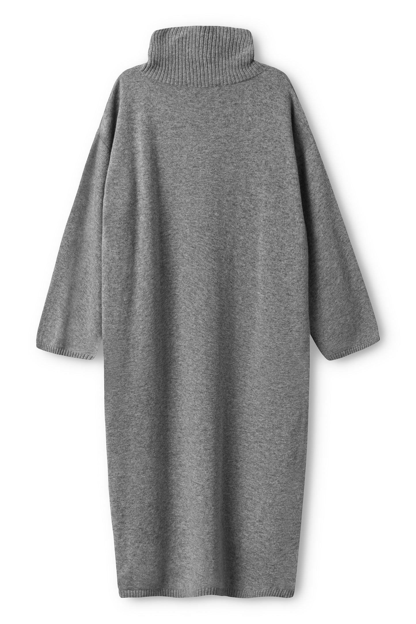 Sukienka z kaszmirem Denali szara