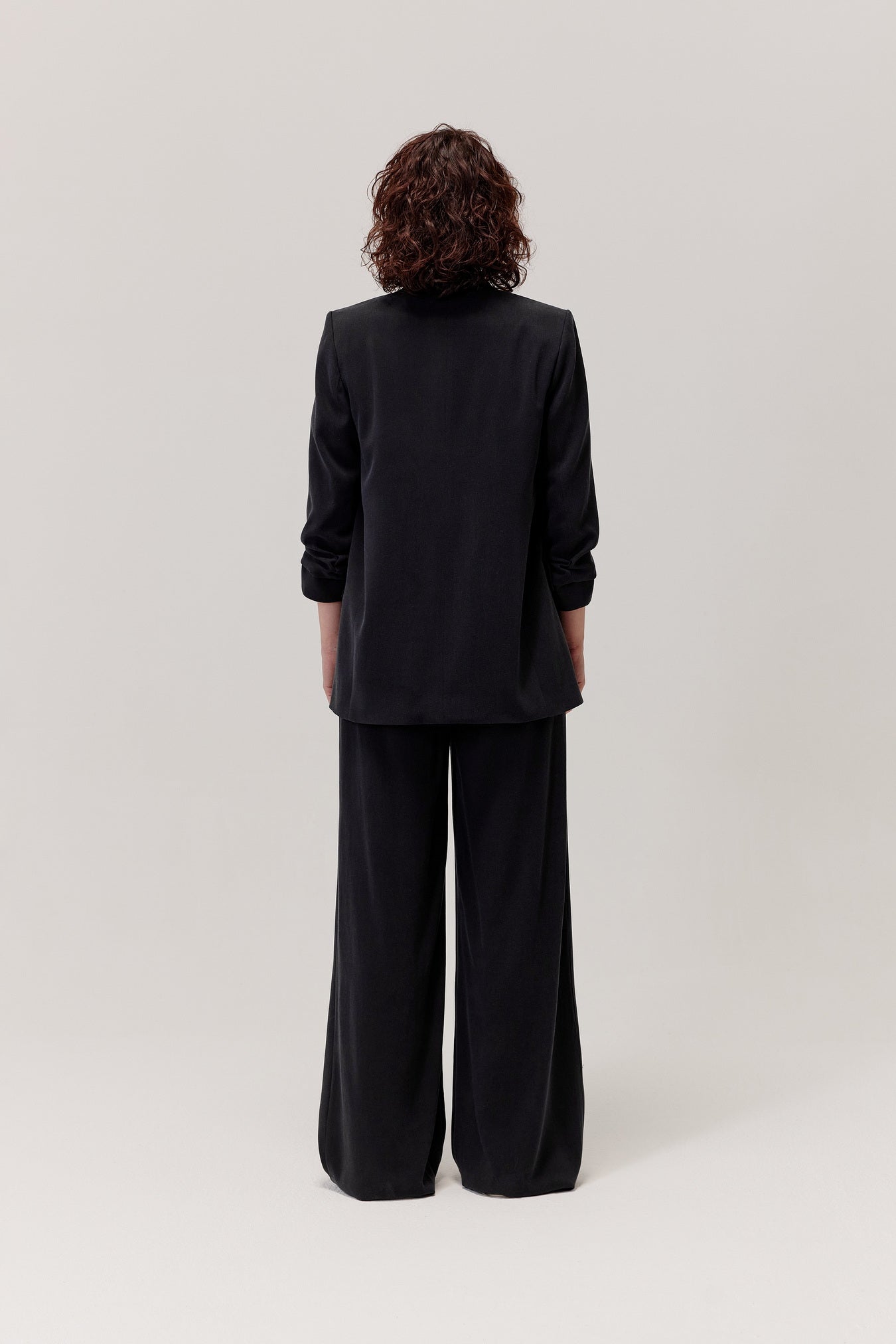 Żakiet z lyocellu Bono czarny