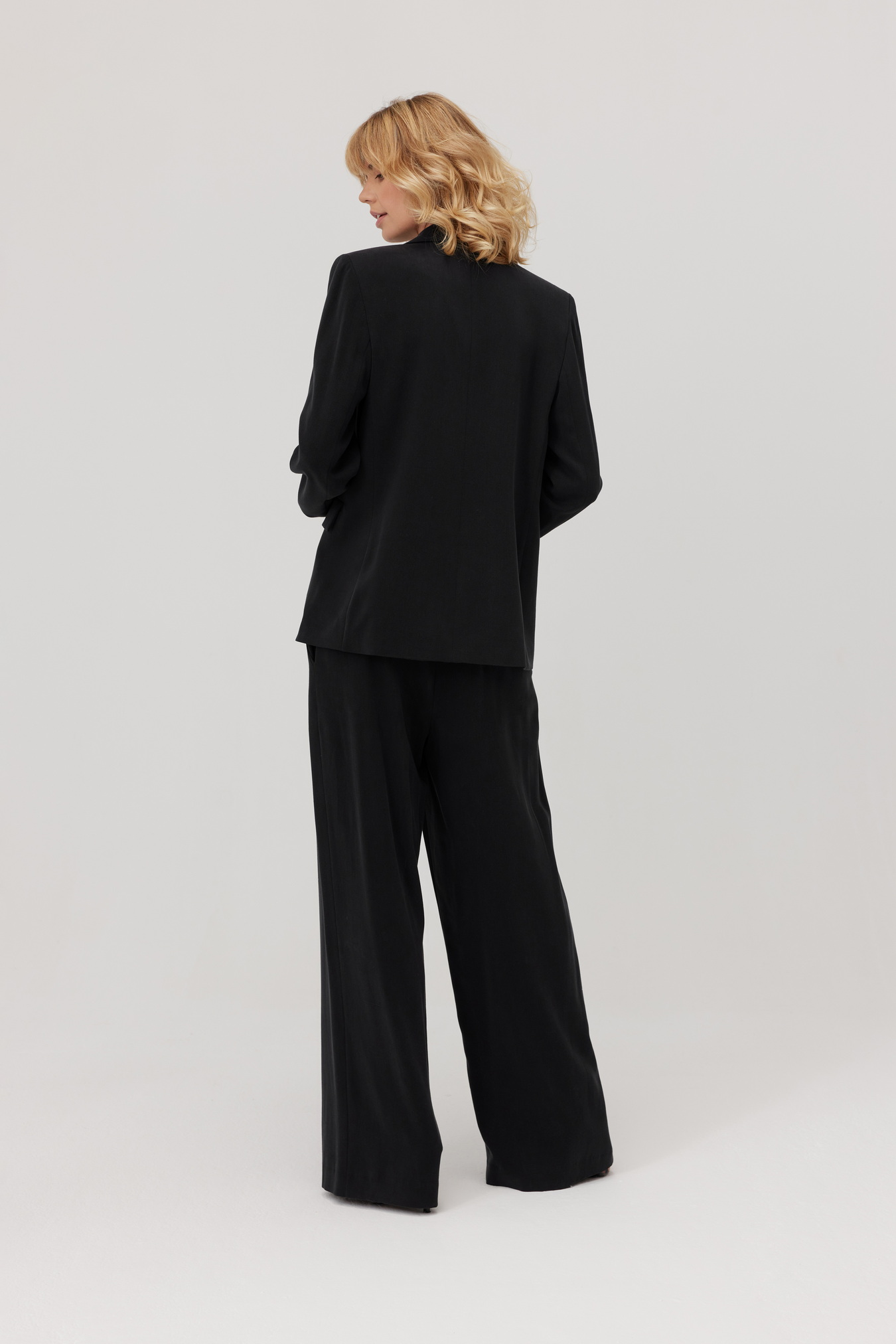 Eleganckie spodnie Hayden czarne