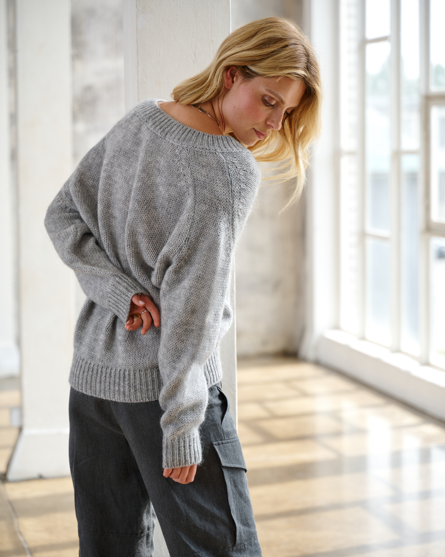 Clark Gray sweater