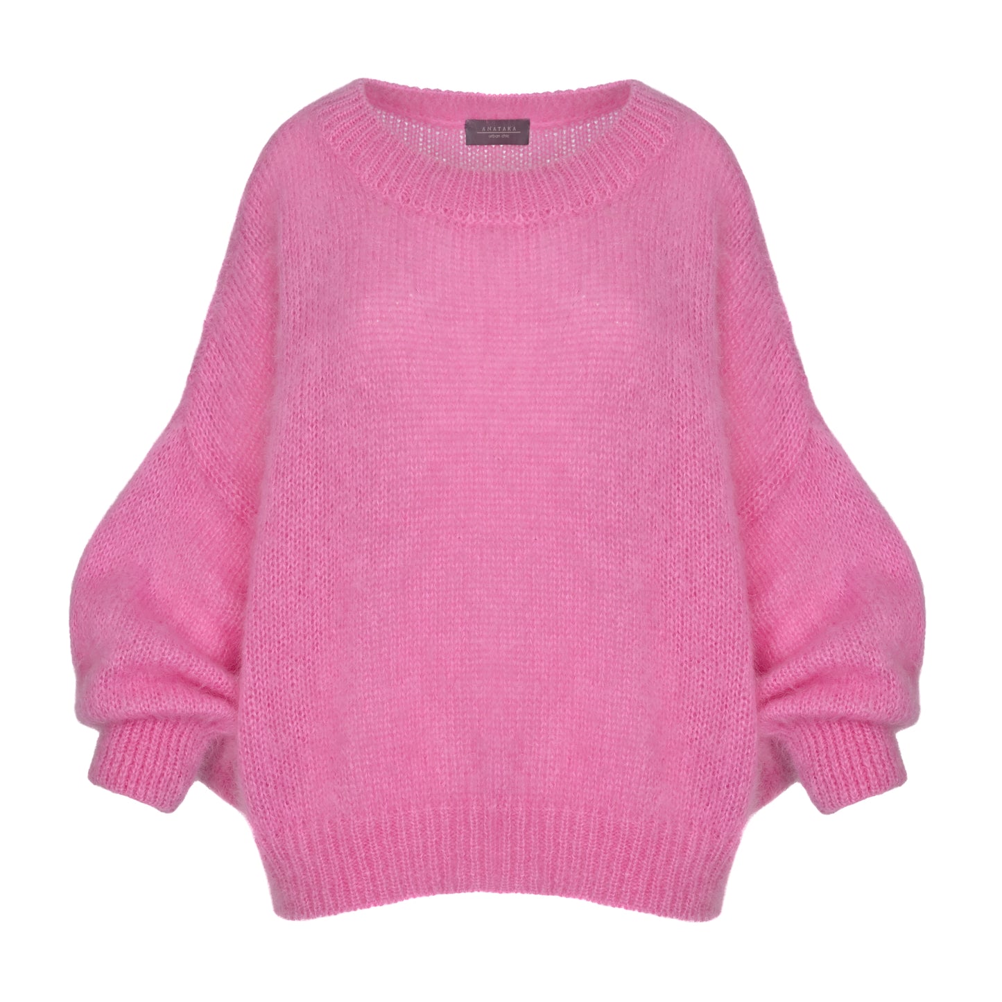 Ultramiękki sweter baby moher Futuro róż