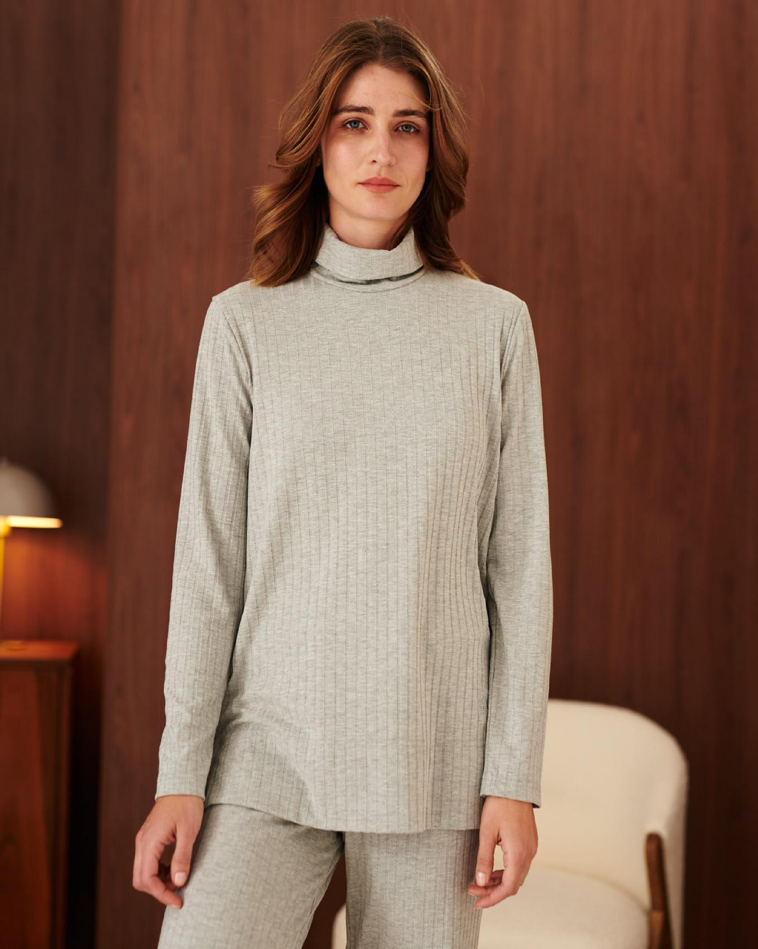 Turtleneck Linus Gray – Anataka – Butik online z odzieżą damską