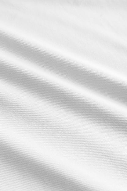 T-shirt bawełniany Hamar biały