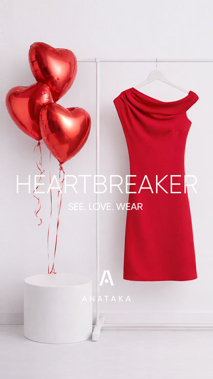 Sukienka Heartbreaker czerwona