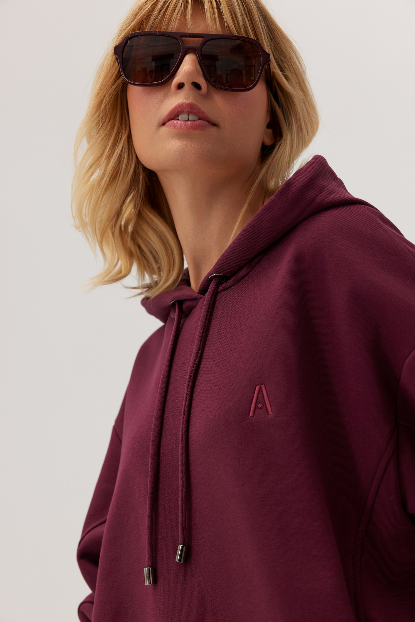 Bluza Kandu burgundowa