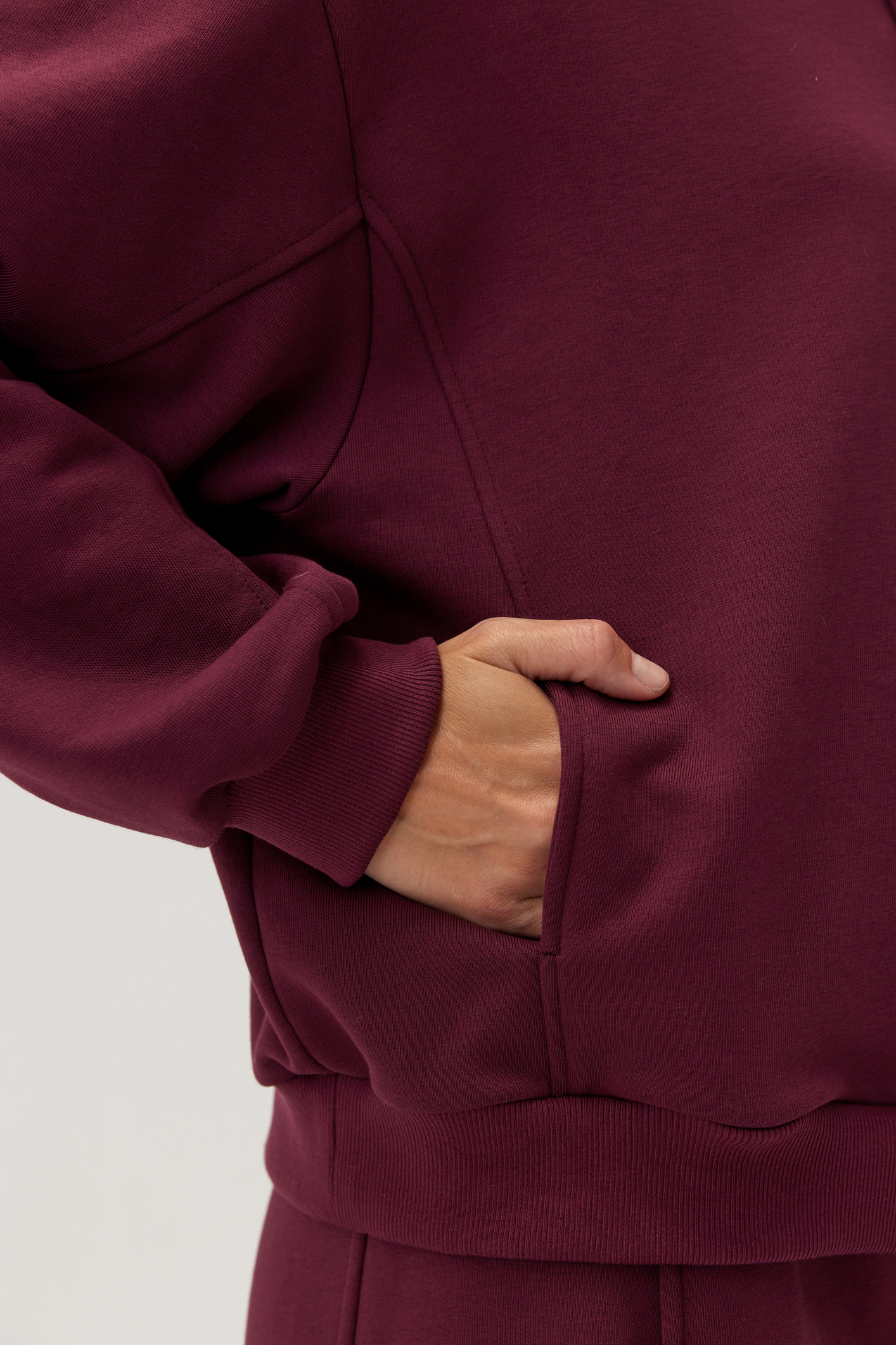 Bluza Kandu burgundowa