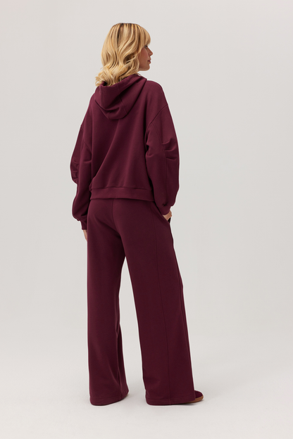 Bluza Kandu burgundowa
