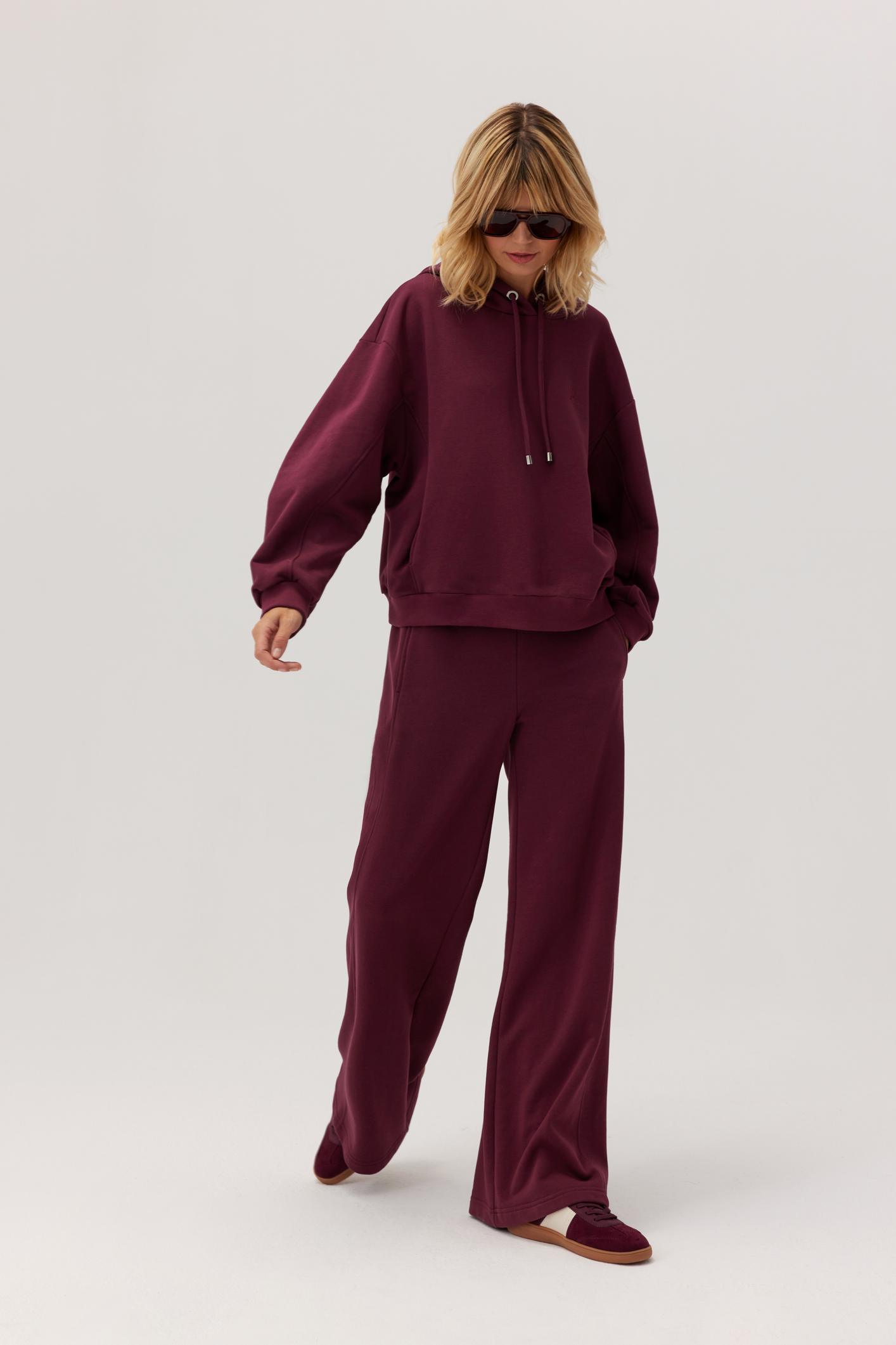 Bluza Kandu burgundowa