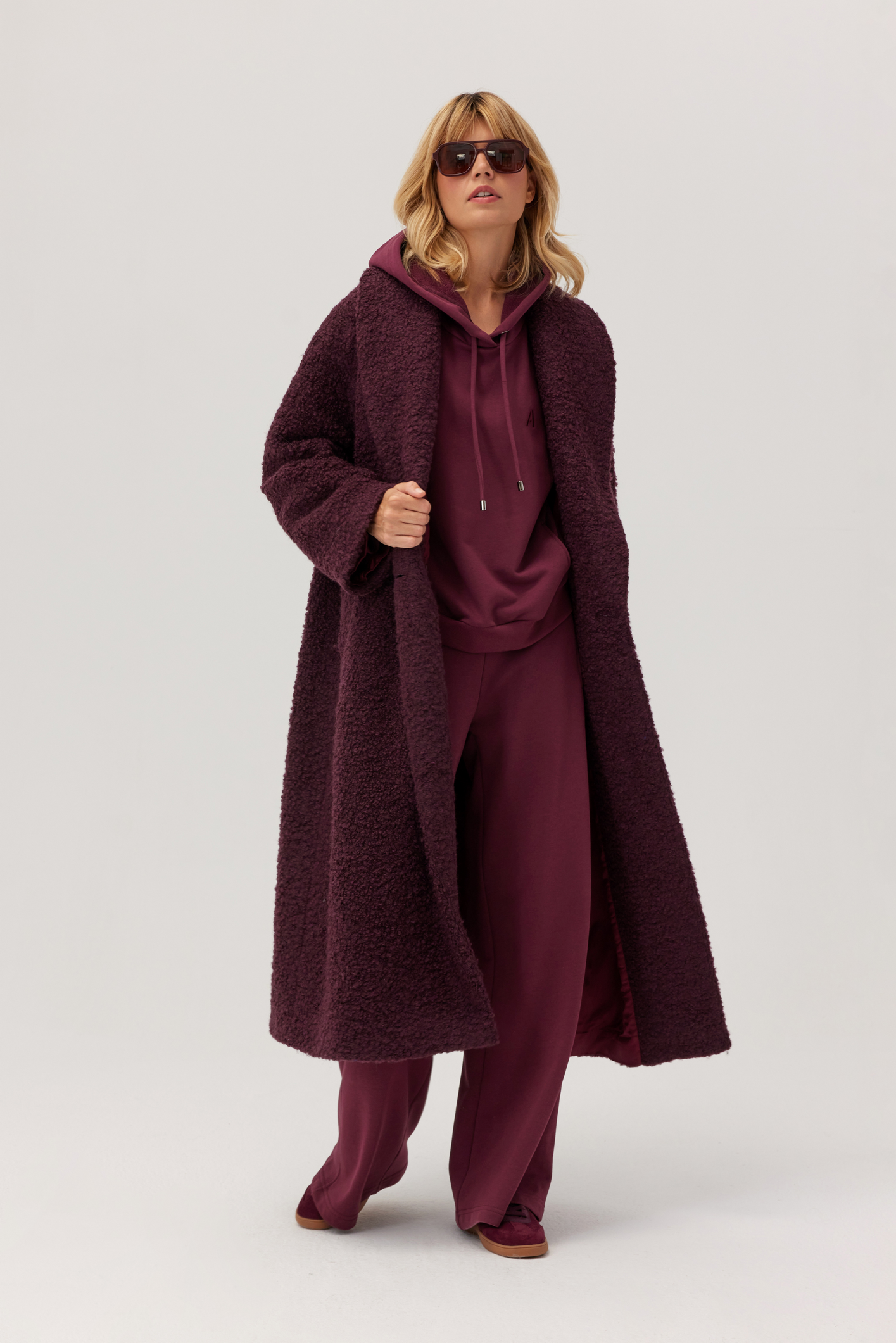 Bluza Kandu burgundowa