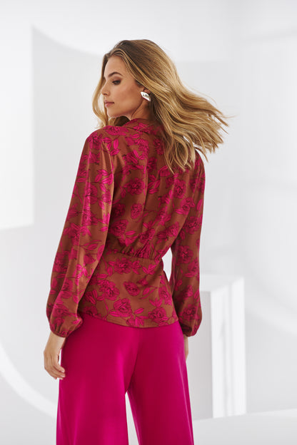 Hibisco Floral Blouse