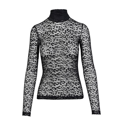 Vario lace turtleneck