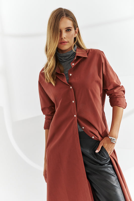 Chemise Farel, marron