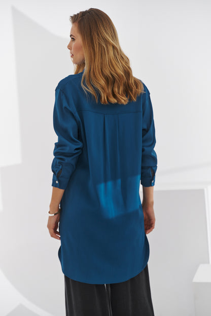 Chemise Traco, bleue