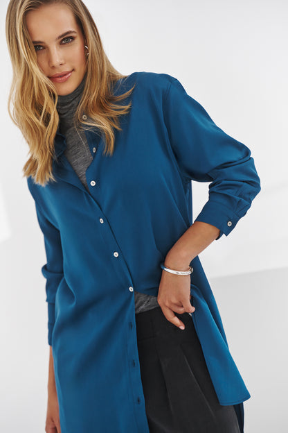 Chemise Traco, bleue