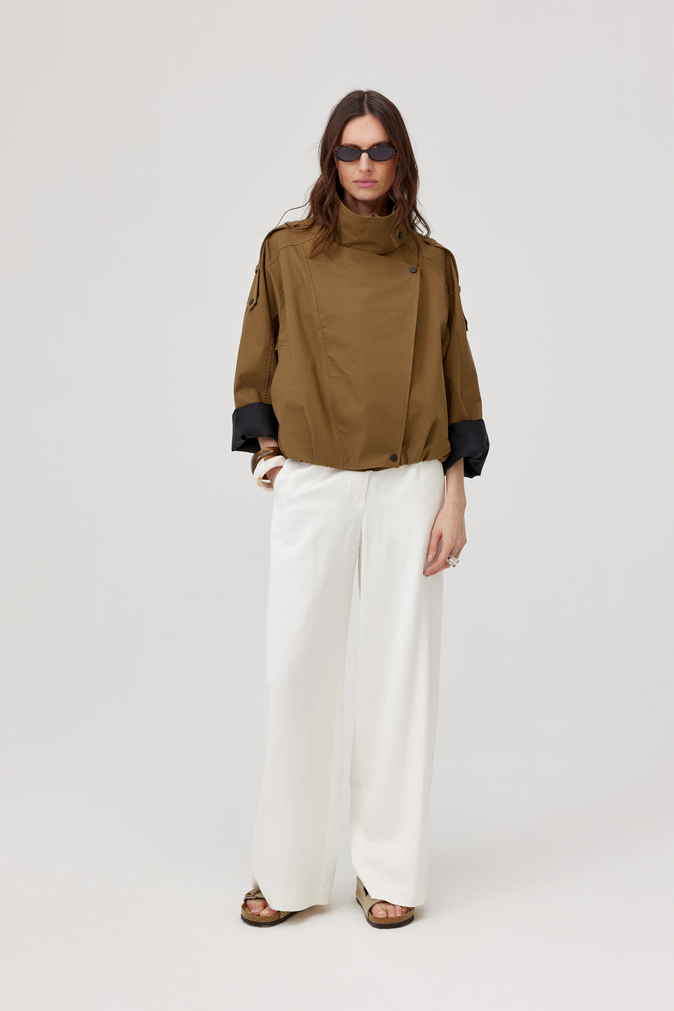 Kurtka Arni oliwkowa