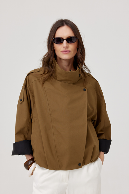 Kurtka Arni oliwkowa