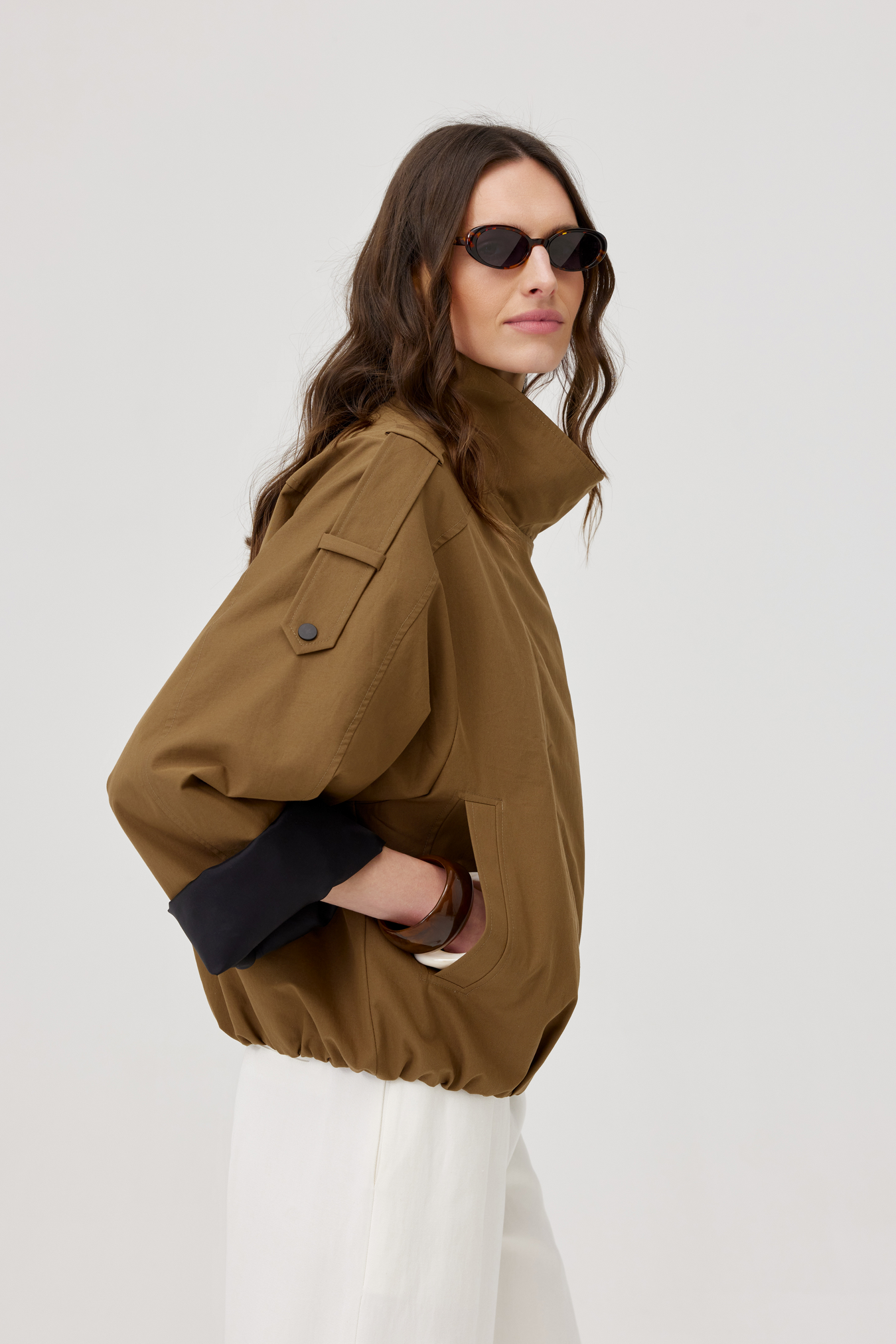 Kurtka Arni oliwkowa