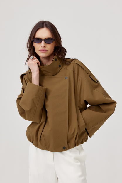 Kurtka Arni oliwkowa