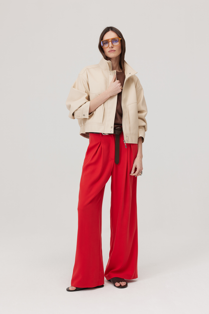 Spodnie Edgar czerwone