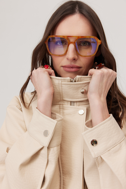 Kurtka Haley beżowa