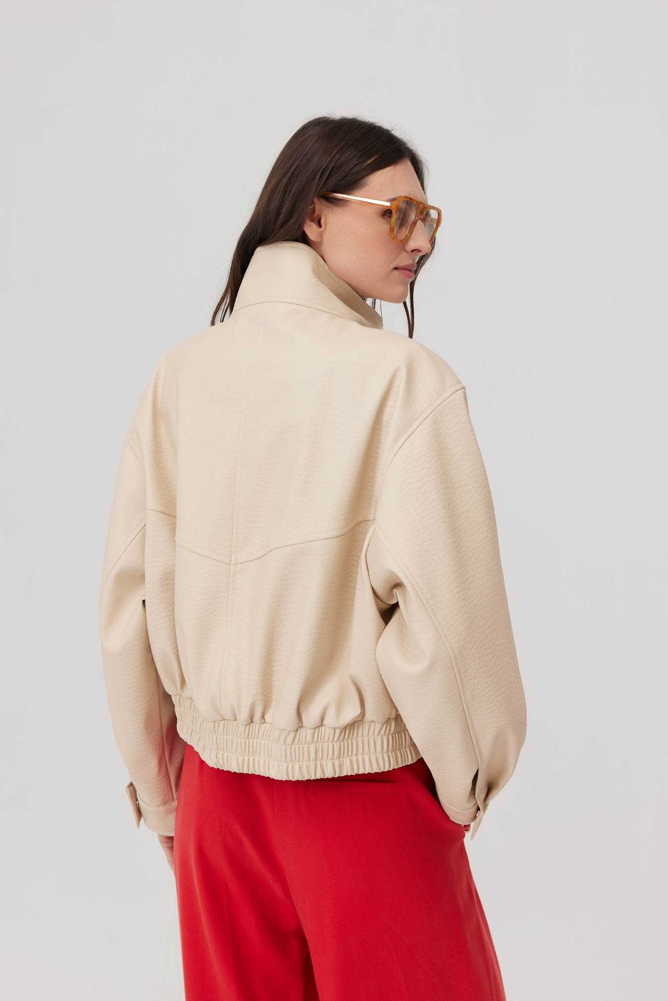 Kurtka Haley beżowa