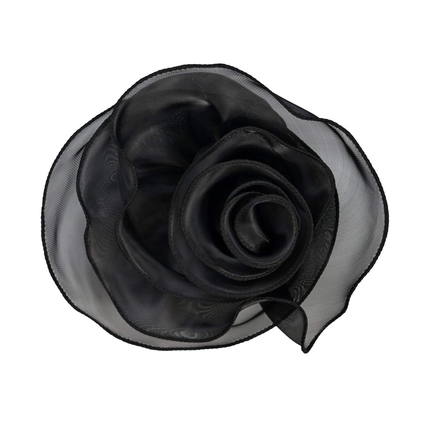 Flower Attachable Charm Black