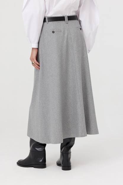 Misty Wool Skirt