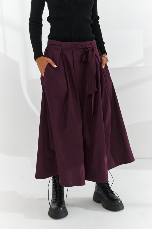 Sadel maroon skirt