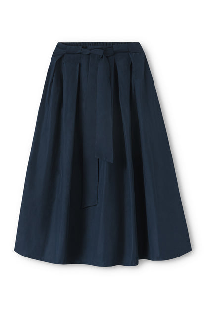 Sadel navy blue balloon skirt