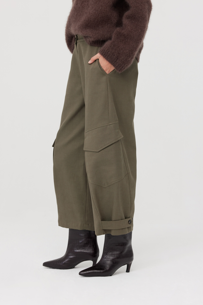 Spodnie cargo Arlo khaki