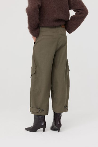 Spodnie cargo Arlo khaki