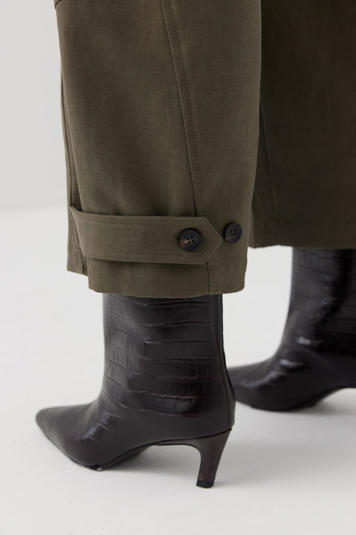 Spodnie cargo Arlo khaki