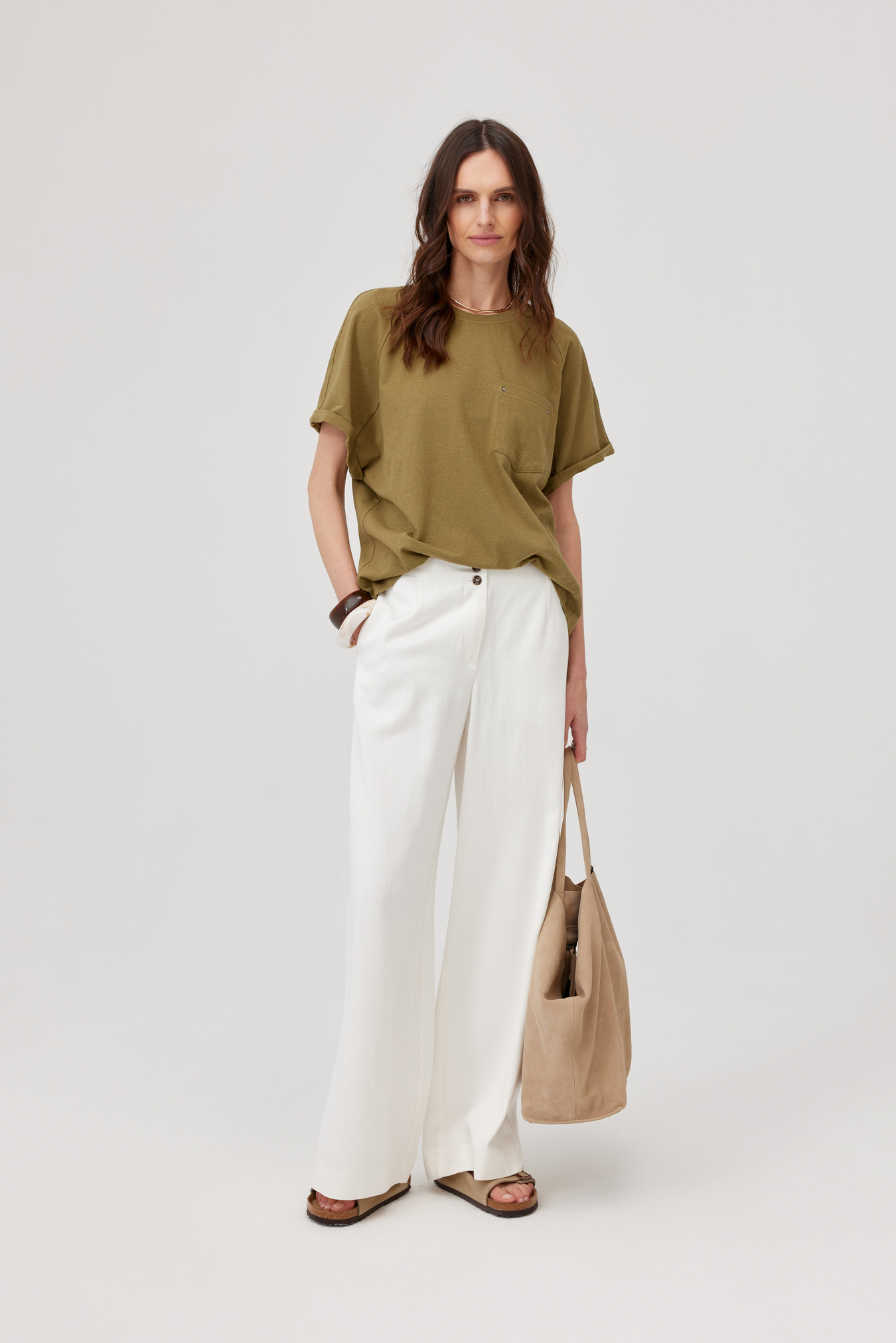 Filo linen trousers